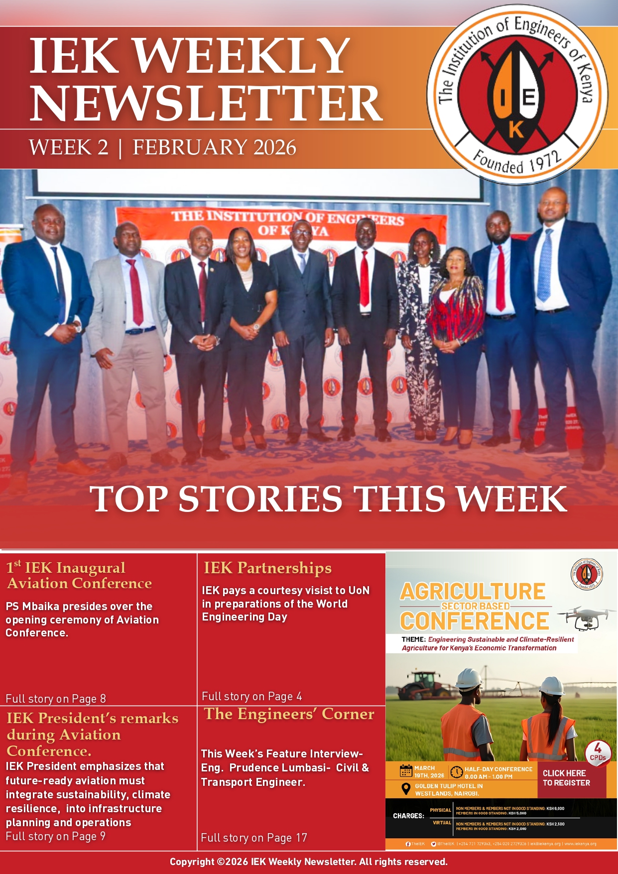 IEK WEEKLY NEWSLETTER WEEK 2 FEBRUARY 2026