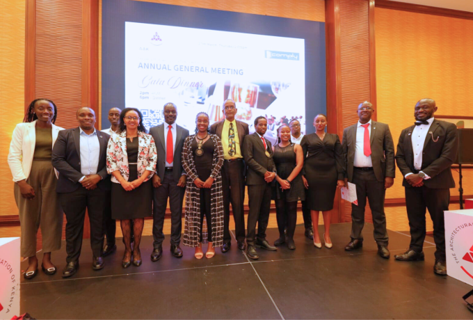 IEK Represented at AAK Annual Gala Dinner as Arch. George Arabbu Assumes Presidency